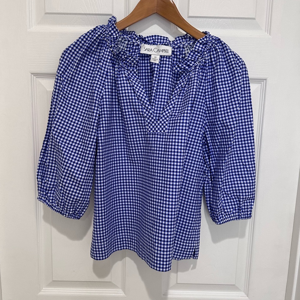 Sara Campbell Gingham Shirt